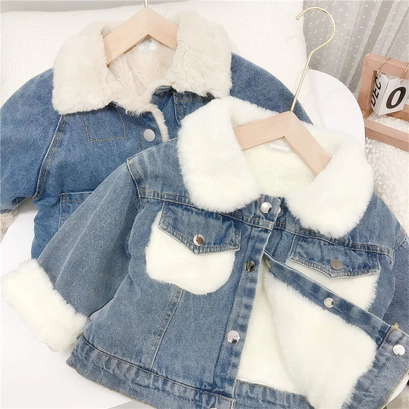 Baby boys  denim  windbreaker jacket