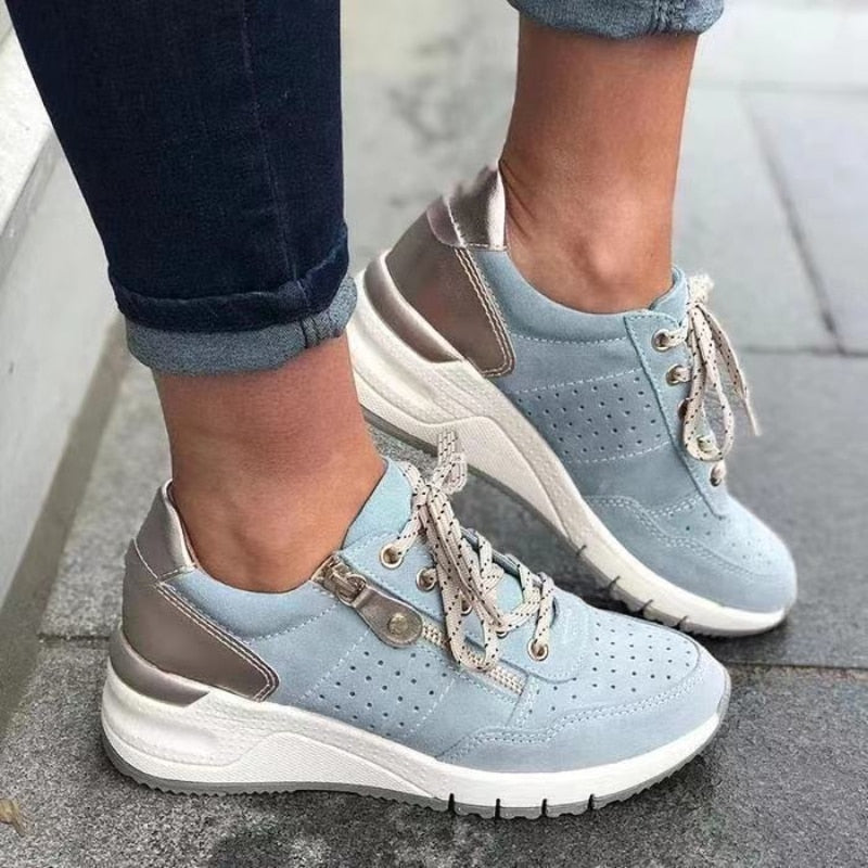 Stylish breathable sneakers for women