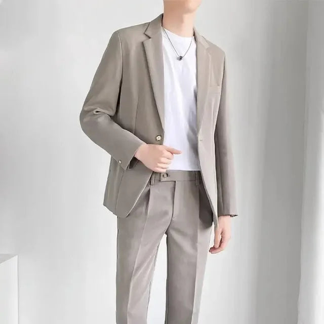 Lightweight Casual Men's Suit – Stylish Spring Summer Outfit