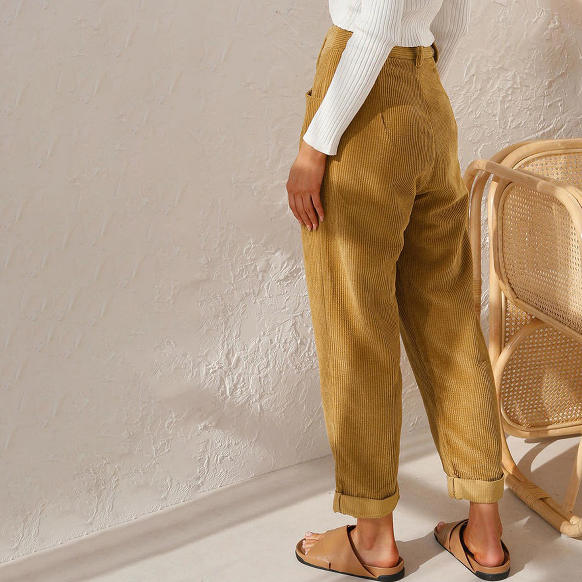 Women's corduroy pants