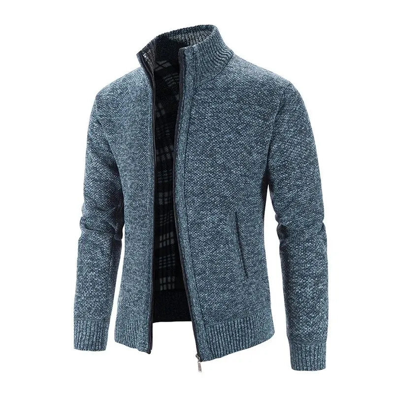 Stylish knitted cardigan for men