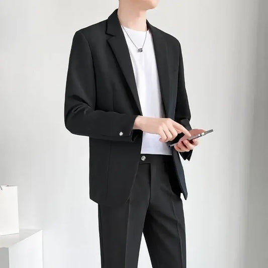 Lightweight Casual Men's Suit – Stylish Spring Summer Outfit