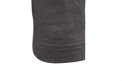 Men’s Long Sleeve Polo Shirt - Half Zip - Smart Casual - Structured Collar