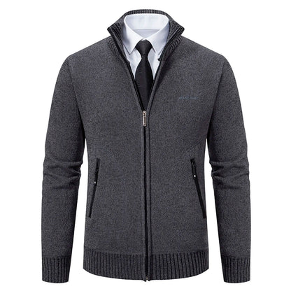 Mens Cozy Knitted Jacket