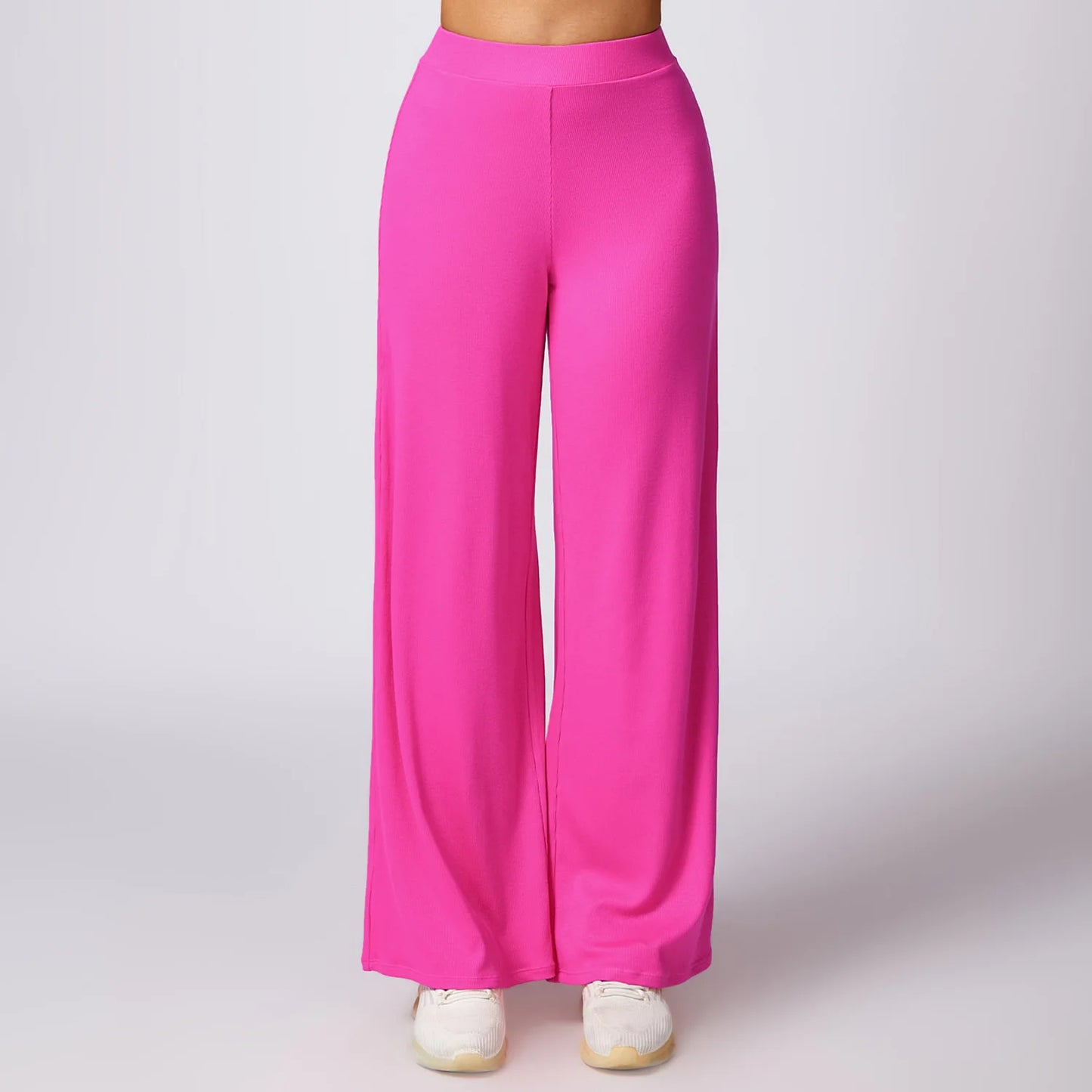 Women's wide-leg high-waisted pants