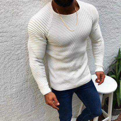 Men’s slim fit crew neck sweater