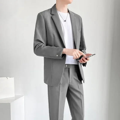 Lightweight Casual Men's Suit – Stylish Spring Summer Outfit