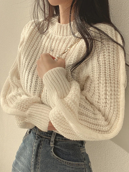 Vintage knitted sweater for women