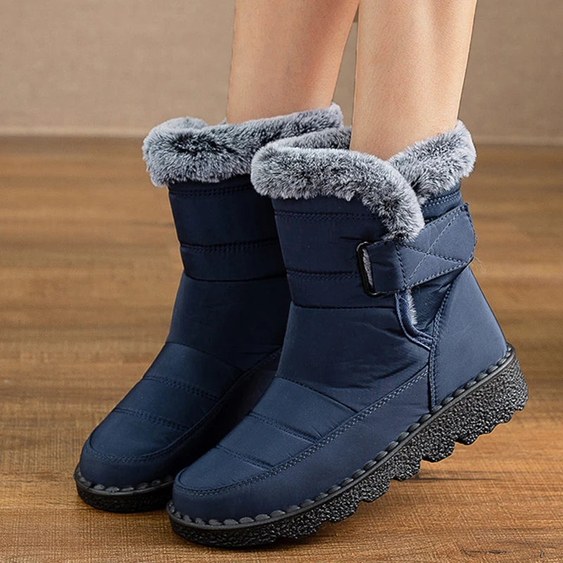 Women's waterproof snow boots