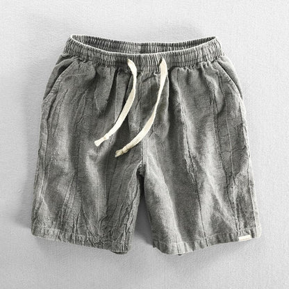 Men’s Casual Shorts – Relaxed Fit – Breathable Blend – Drawstring Waist – Above Knee