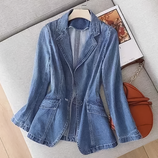 Women’s Blazer – Tailored Fit – Single Button – Notched Lapel