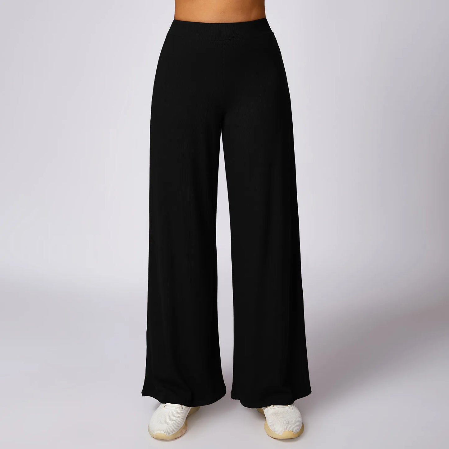 Women's wide-leg high-waisted pants