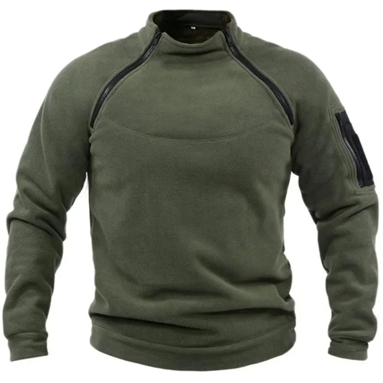 Men's long sleeve casual sweatshirt with pocket