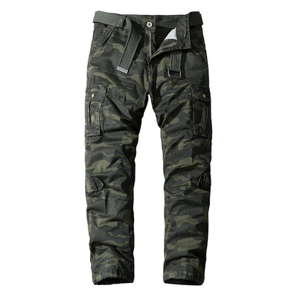 Men's tactical cargo pants with multiple pockets