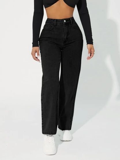 High waist casual trousers for women