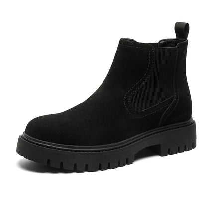 Men's retro mid-cut casual boots