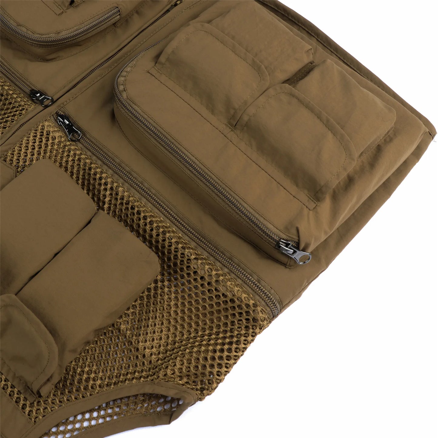 Tactical vest for men with multiple pockets