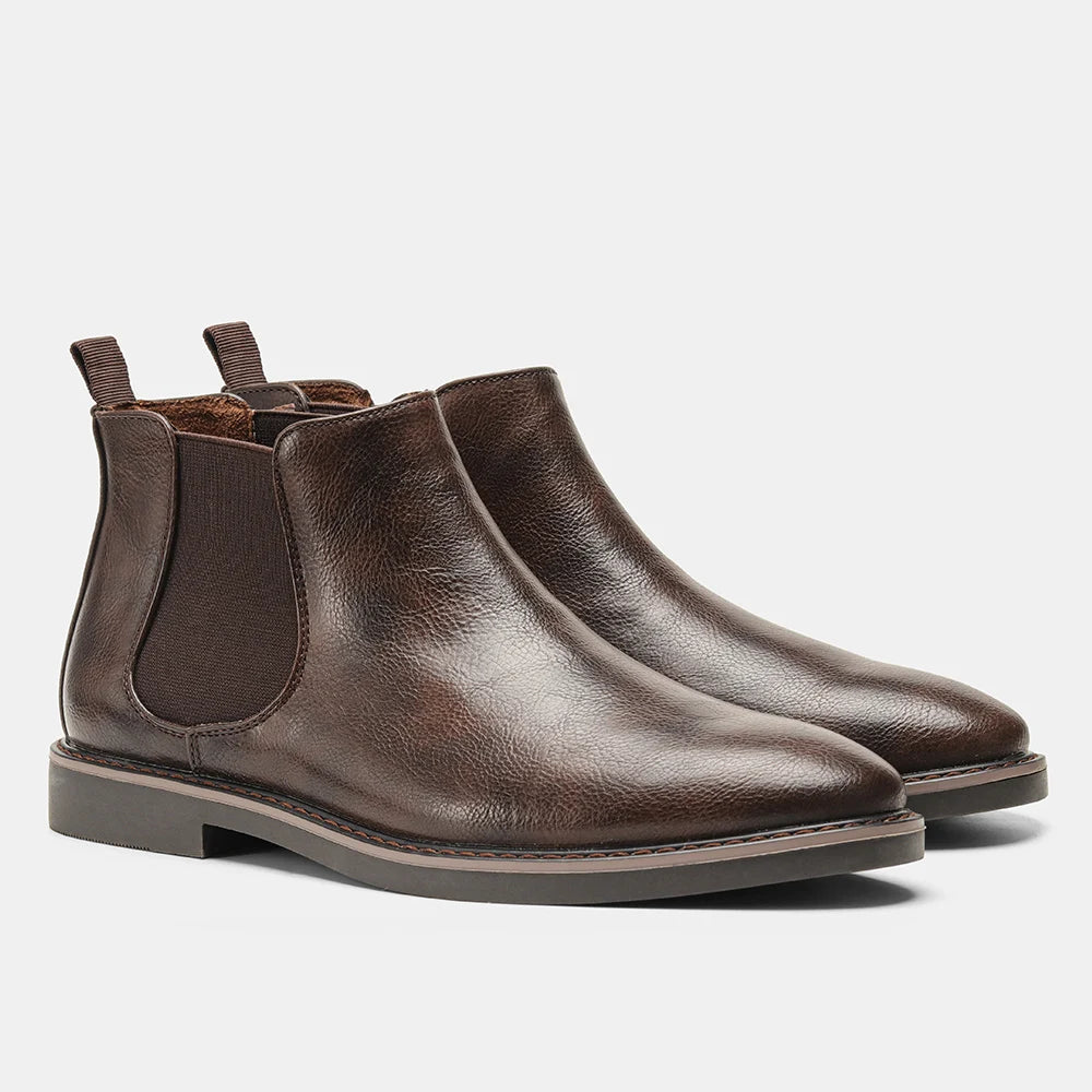 Men's classic boots with elastic sides