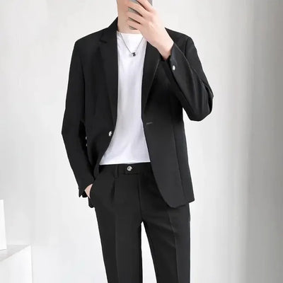 Lightweight Casual Men's Suit – Stylish Spring Summer Outfit