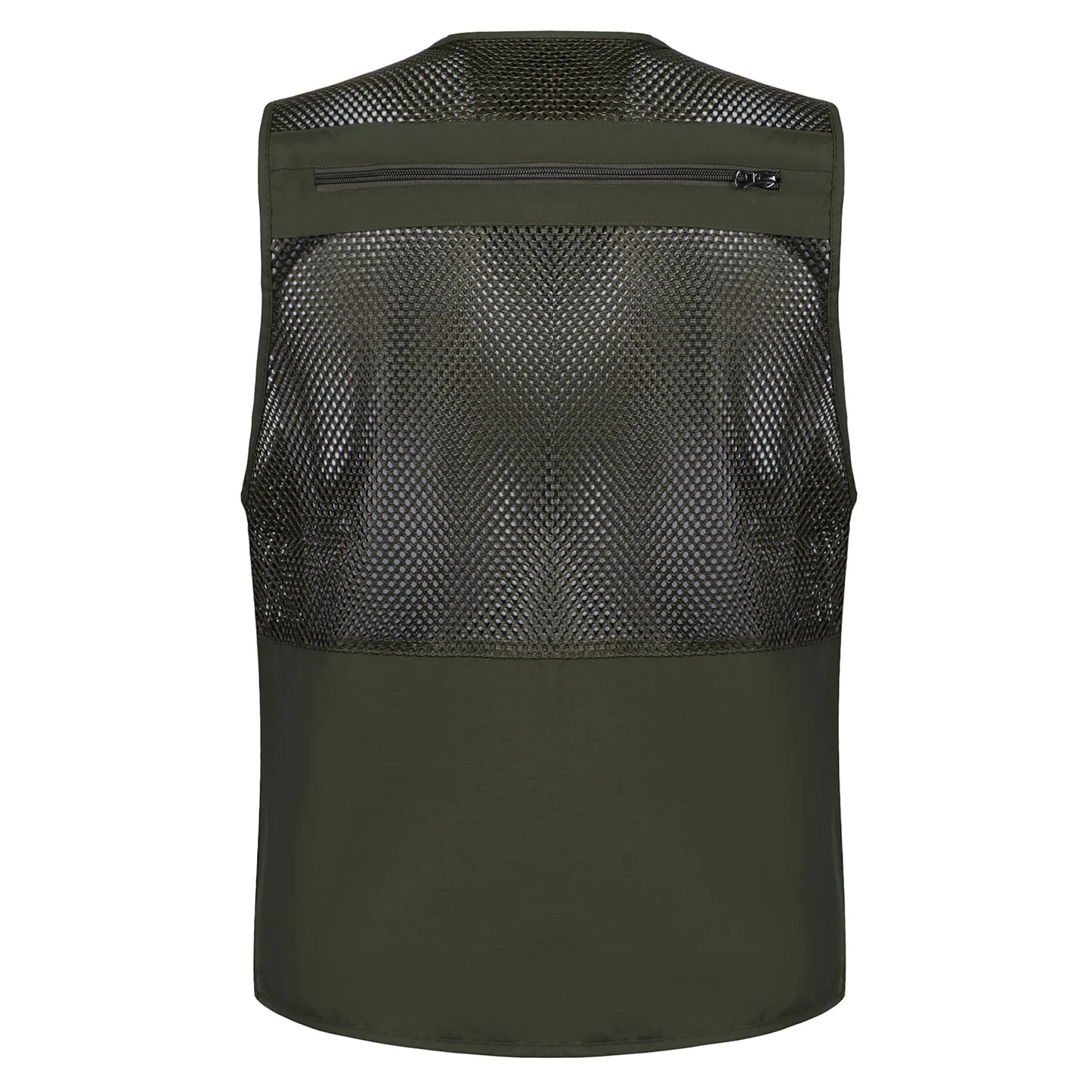 Tactical vest for men with multiple pockets