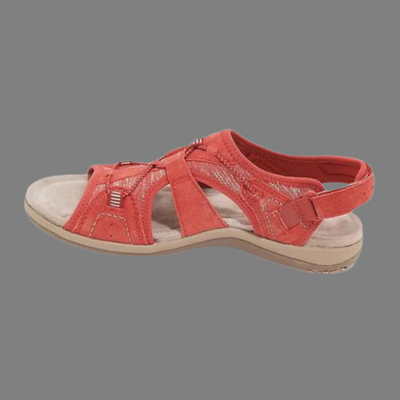 Women’s Sandals – Open Toe – Adjustable Straps – Cushioned Footbed – Casual Fit