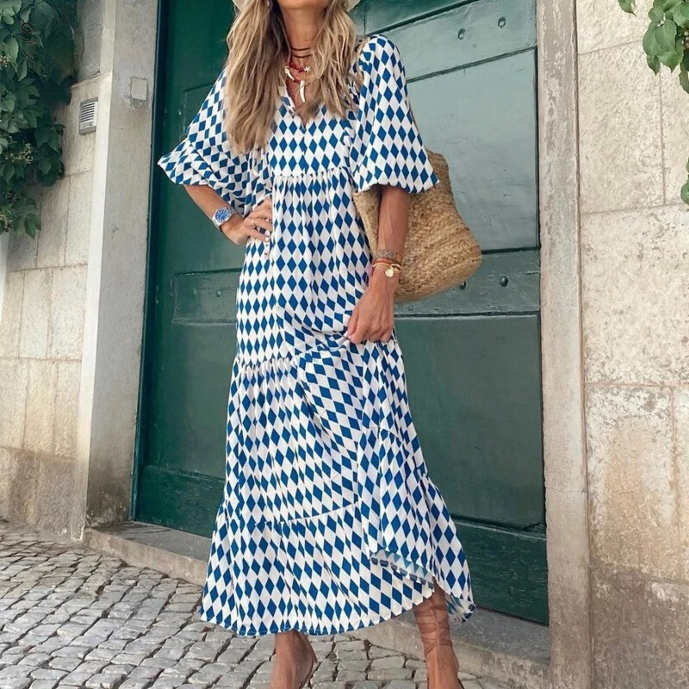 Geometric Print Dresses - Lightweight and Breathable Fashion