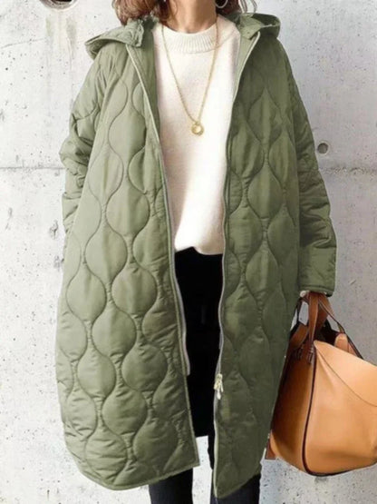 Stylish women’s padded outdoor coat