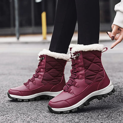 Women's lace-up boots