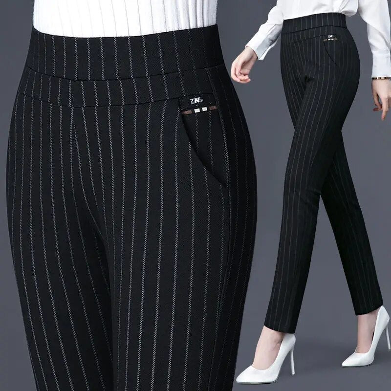 Women's High-Waisted Leggings – Stretch Fit – Faux Pocket Detail – Comfortable & Flexible