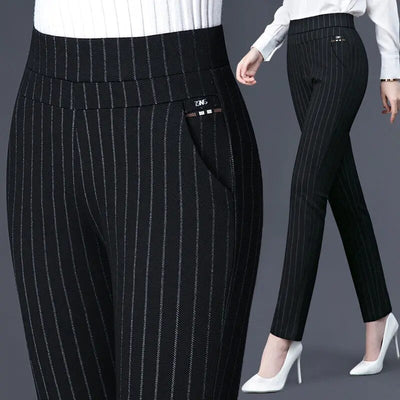 Women's High-Waisted Leggings – Stretch Fit – Faux Pocket Detail – Comfortable & Flexible