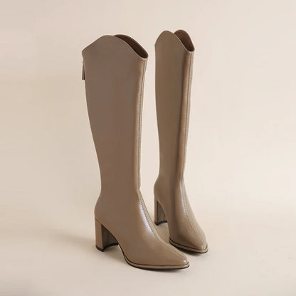 Stylish knee high boots for women