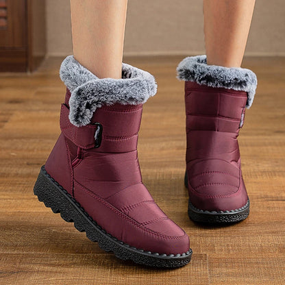 Women's waterproof snow boots