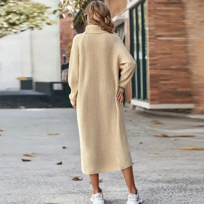 Soft Knit Sweater Dress - Ariana Warm Winter Fashion