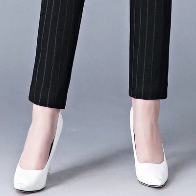 Women's High-Waisted Leggings – Stretch Fit – Faux Pocket Detail – Comfortable & Flexible