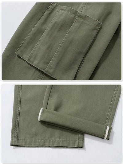 Men’s Cargo Trousers - Relaxed Fit - Multiple Pockets