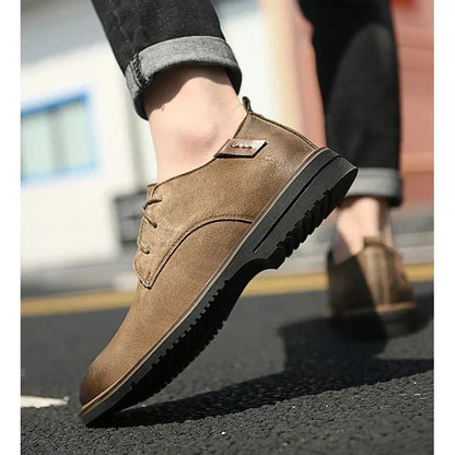Men’s Formal Dress Shoes – Leather Oxford – Closed Lace – Classic Fit – Polished Finish
