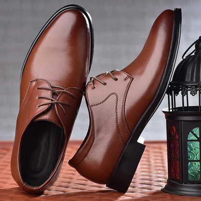 Men's lace-up formal shoes