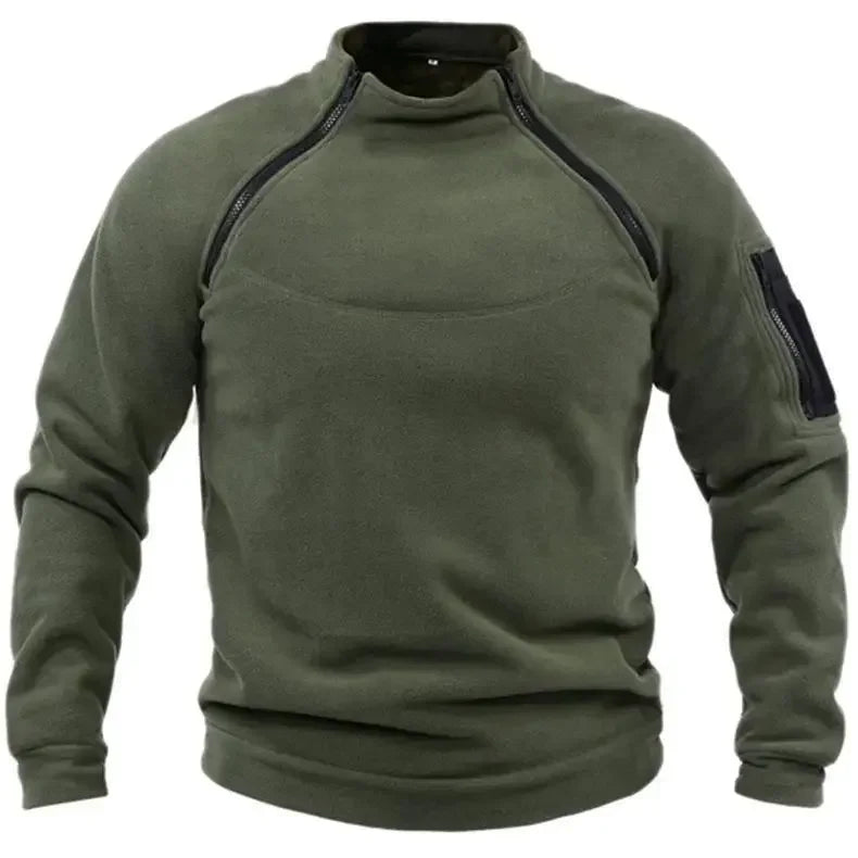 Men's long sleeve casual sweatshirt with pocket