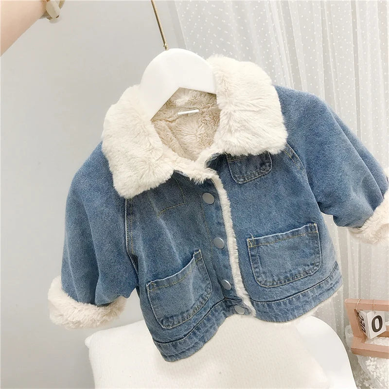 Baby boys  denim  windbreaker jacket