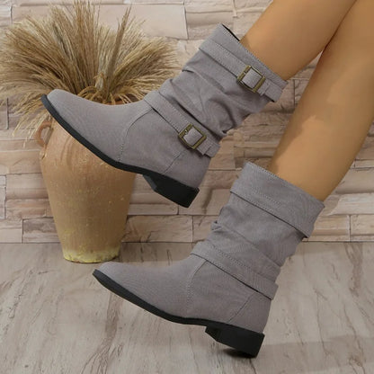 Women's midi ankle boots