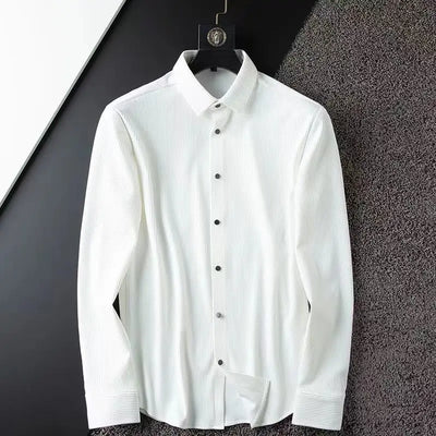Men’s Business Shirt – Slim Fit – Classic Collar – Formal Wear