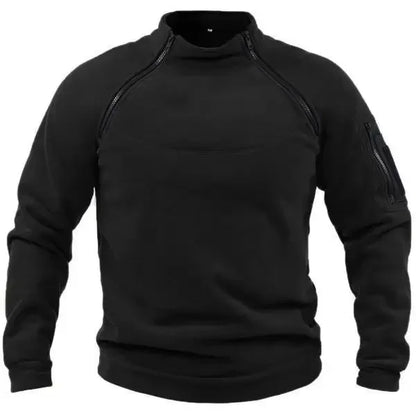 Men's long sleeve casual sweatshirt with pocket