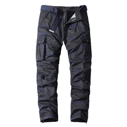 Men's tactical cargo pants with multiple pockets