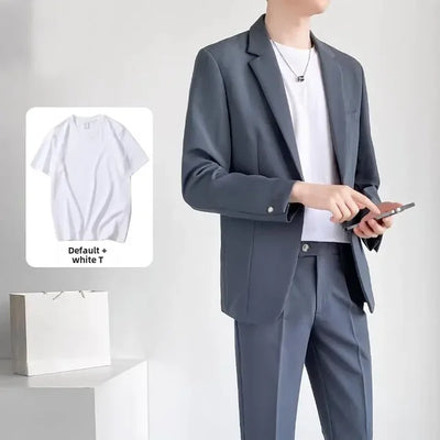 Lightweight Casual Men's Suit – Stylish Spring Summer Outfit