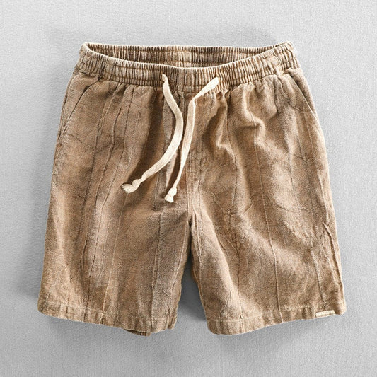 Men’s Casual Shorts – Relaxed Fit – Breathable Blend – Drawstring Waist – Above Knee