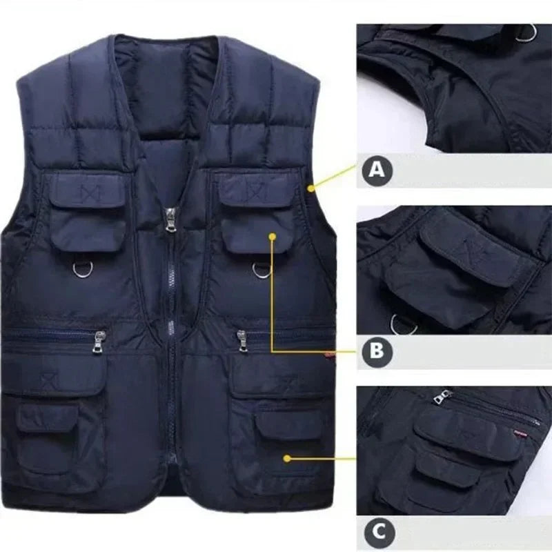 Lightweight tactical vest for men