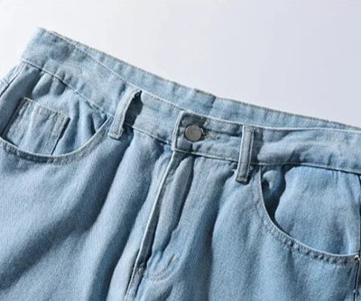 Men's Straight Leg Denim Jeans - Relaxed Fit - Durable Classic Everyday Wear