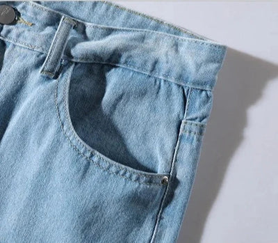 Men's Straight Leg Denim Jeans - Relaxed Fit - Durable Classic Everyday Wear