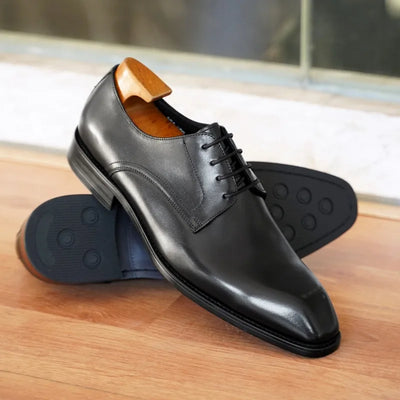 Men's Oxford Shoes - Closed Lacing - Formal Dress Shoes