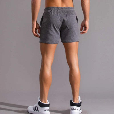 Men’s Casual Shorts - Elastic Waistband - Breathable - Adjustable Fit - Side Pockets